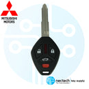 2008 - 2015 Mitsubishi Lancer Llave de cabeza remota 4B FCC: OUCG8D-625M-A / PN: 6370A477