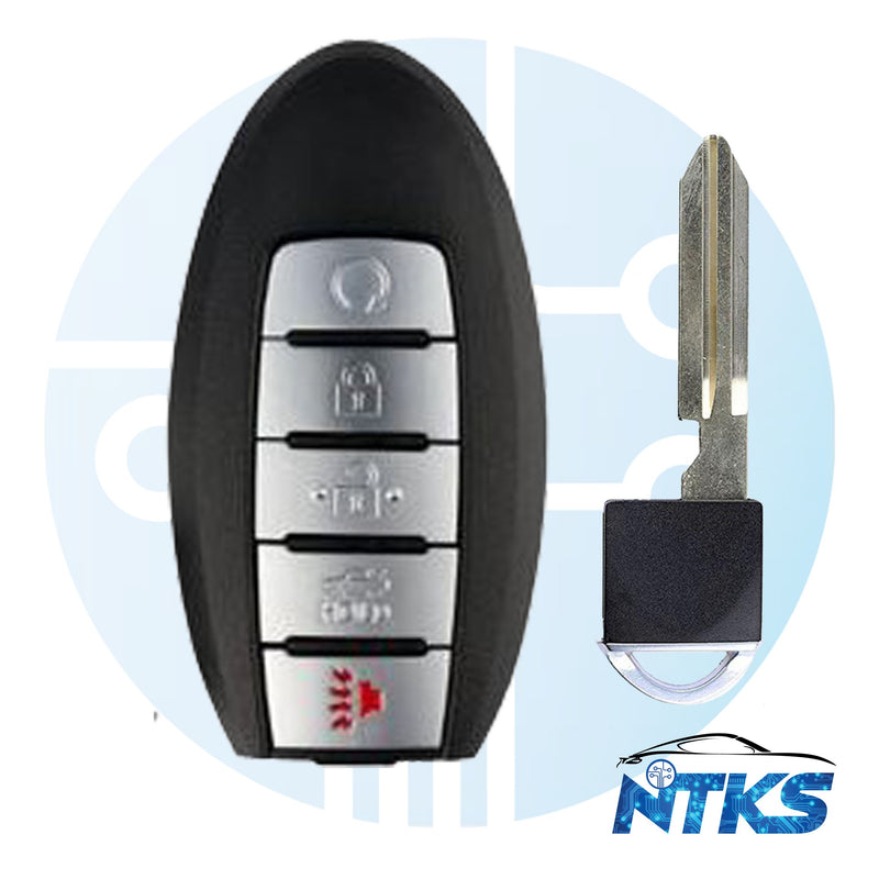 2013 - 2015 Nissan Altima Smart Proximity Key FCC: KR5S180144014 Cont: 44020 PN: 285E3-3TP5A, 285E3-9HP5B , 285E3-3TP05