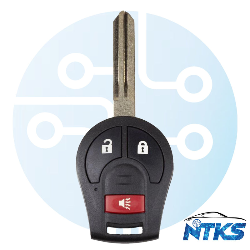 2003 - 2019 Llave de cabeza remota para Nissan Cube Juke Rogue Titan 3B FCC: CWTWB1U751