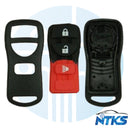 2002 - 2014 CARCASA para control remoto Nissan - 3 botones
