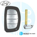 2016 - 2018 Hyundai Tucson Control remoto de proximidad con llave inteligente FCC: TQ8-FOB-4F11