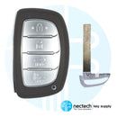 2020-2021 Hyundai Ioniq llave inteligente FCC ID: TQ8-FOB-4F11 (AE PE) / PN: 95440-G2500