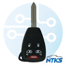 Llave de cabeza remota 2004-2007 para Chrysler Dodge Vans FCC: M3N5WY72XX - 5B
