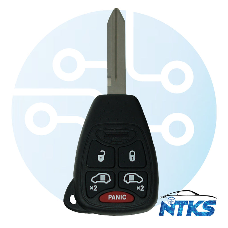 2004-2007 Remote Head Key for Chrysler Dodge Vans FCC: M3N5WY72XX - 5B