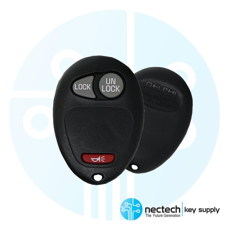 2001 - 2012 GM Chevrolet Remote Control Fob FCC: L2C0007T PN:10335583