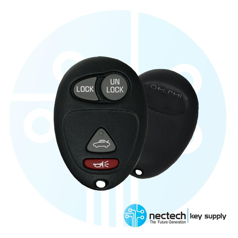 2002 - 2005 Chevrolet Pontiac Oldsmobile Remote Control Fob FCC: L2C0007T PN: 10335588