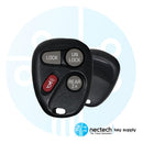 1996 - 2002 GMC Chevrolet Pontiac Saturn Control remoto Fob FCC: AB01502T / PN: 16245100