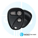 1996 – 2002 GMC Chevrolet Pontiac Saturn mando a distancia FCC: AB01502T PN: 16207901-5