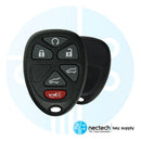 Llavero de control Chevrolet GMC Cadillac 2007 - 2014 FCC: OUC60270 y OUC60221 / PN: 15913427
