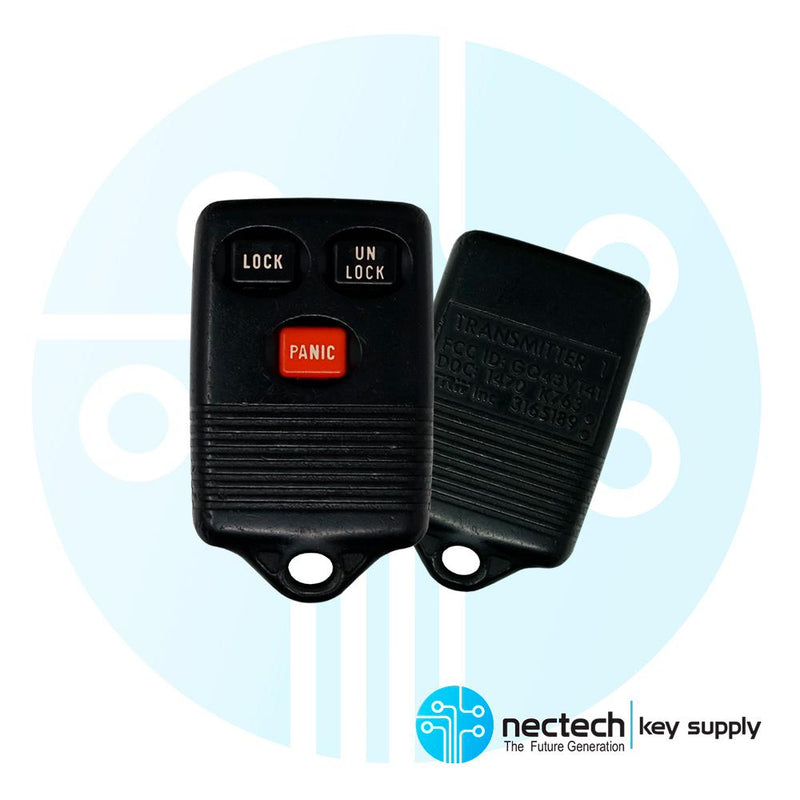 1993 - 2000 Ford Taurus Grand Marquis  Crown Victoria Remote Control Fob FCC: GQ43VT4T