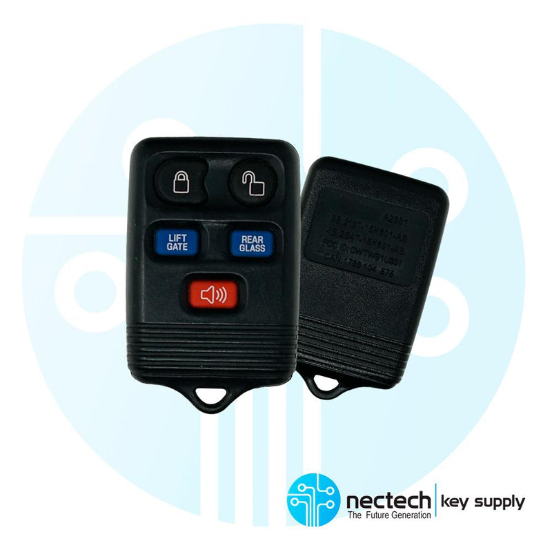 2003 - 2007 Remote Control for Ford Lincoln 5B FCC: CWTWB1U551