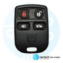 2000 - 2006 Jaguar S-Type XJ XK Control remoto FCC: CWTWB1U322
