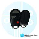 2000 – 2004 Nissan Sentra Maxima llave de control remoto FCC: NHVBU427/NHVWBU43 PN: 282684Z400