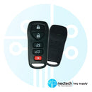 2004 - 2010 Nissan Quest Control remoto llavero 5B FCC: KBRASTU51