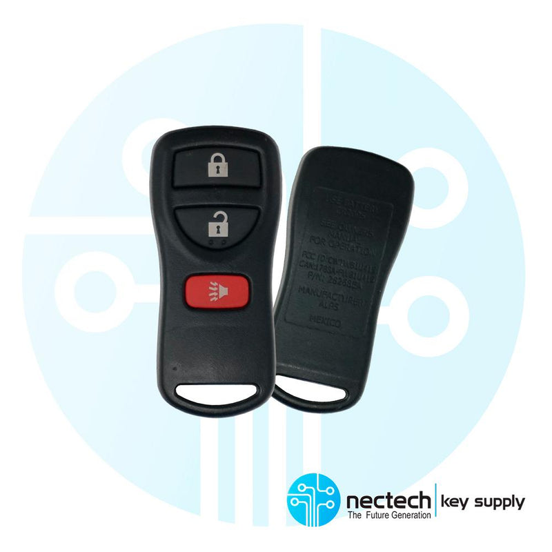 2002 -2018 Nissan Murano Frontier Titan Versa Remote Control Key Fob 3B FCC: CWTWB1U821