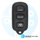 1999 - 2009 Toyota Sequoia 4Runner Control remoto Llavero FCC: HYQ12BBX