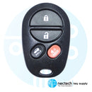 2004 - 2008 Toyota Avalon Solara Control remoto FCC: GQ43VT20T PN:89742-AA040