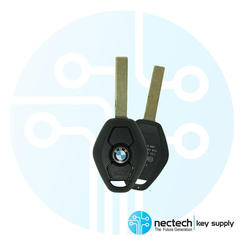 1999 – 2009 BMW/llave de cabeza remota EWS de 2 pistas/LX8FZV