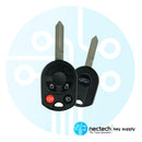 2006 - 2010 Ford Mercury Llave de cabeza remota - 40 bits FCC: OUCD6000022 PN: 164-R7013