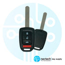 2016 - 2020 Honda Civic Accord Llave de cabeza remota 4B FCC: MLBHLIK6-1TA / PN: 35118-T2A-A60