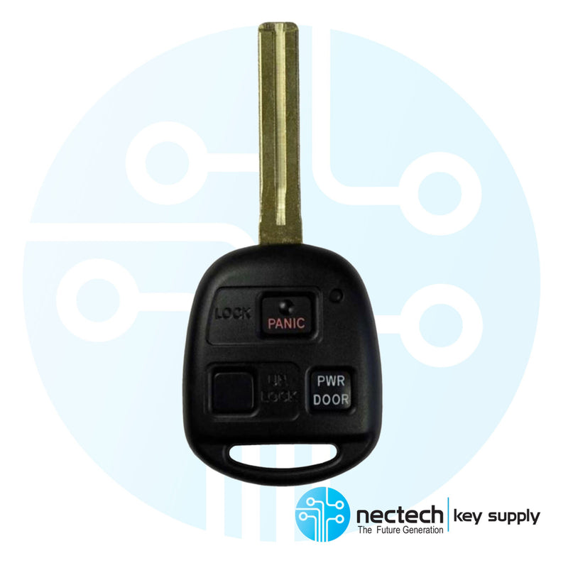 2004 - 2010 Lexus ES330 RX330 RX400h RX350 Remote Head Key FCC: HYQ12BBT - CHIP 4D68