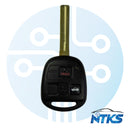 1998 - 2005 Llave de control remoto para Lexus ES300 GS300 GS400 3B FCC HYQ1512V (hoja corta) / CHIP 4C