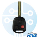 2002 - 2008 Llave de cabeza remota para Lexus GX470 LX470 FCC:HYQ1512V - 4D 68