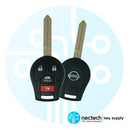 2003 - 2019 Nissan Altima Armada Maxima Murano Rogue Llave de cabeza remota 4B FCC: CWTWB1U751 PN: H0561-3AA0B