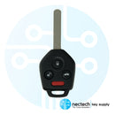 2011 - 2014 Subaru Legacy Outback Llave principal remota FCC: CWTWB1U811 / Chip ID 4D60 nuevo tipo (80 bits)