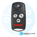 2007 – 2013 Acura MDX llave remota FCC ID: N5F0602A1A (controlador 1) / PN: 35111-STX-326