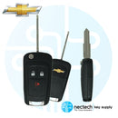 2013 - 2015 new Chevrolet Spark Remote Flip Key FCC: A2GM3AFUS03 PN:95233524