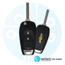 2016 - 2019 Chevrolet Cruze Llave abatible remota (433 MHZ) 3B FCC: LXP-T004 / PN: 13514134