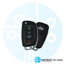 2015 - 2017 Hyundai Sonata Remote Flip Key FCC: TQ8-RKE-4F16 / PN: 95430-C1010