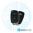 Llave abatible remota para Hyundai Tucson 2016 - 2019 FCC: TQ8-RKE-4F25 / PN: 95430-D3010