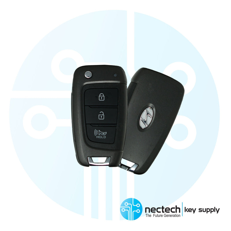 2018 - 2023 Hyundai Santa Fe Remote Flip Key 3B / PN: 95430-S2200 / TQ8-RKE-4F41 (With Transponder)