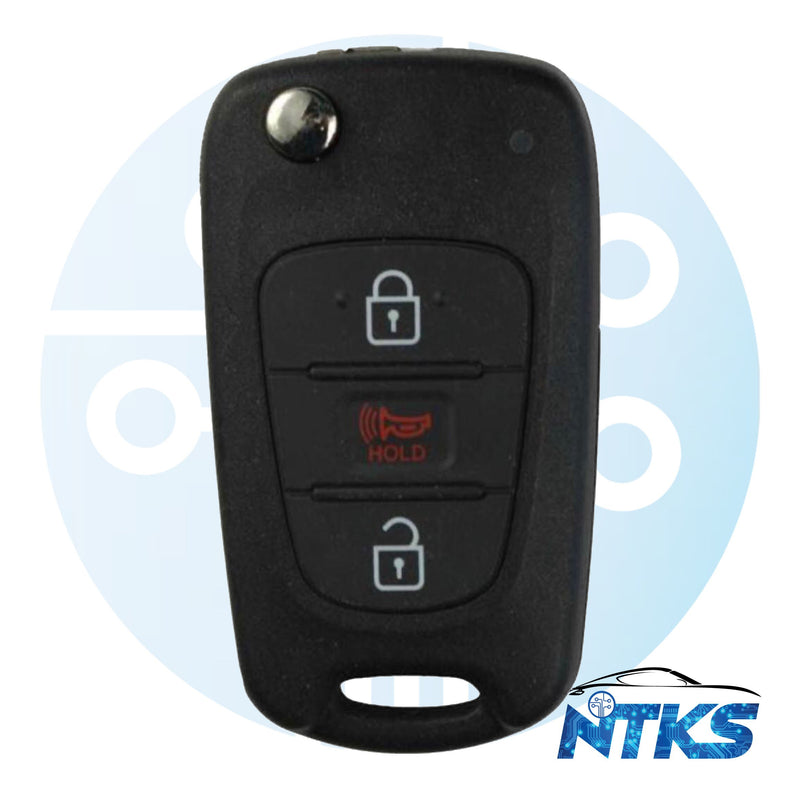 2012 - 2013 Remote Flip Key for Kia Sportage FCC: NYOSEKSAM11ATX (SL)