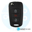 2010 - 2013 Kia Soul Remote Flip Key FCC: NYOSEKSAM11ATX (AM F/L) / PN: 95430-2K3411