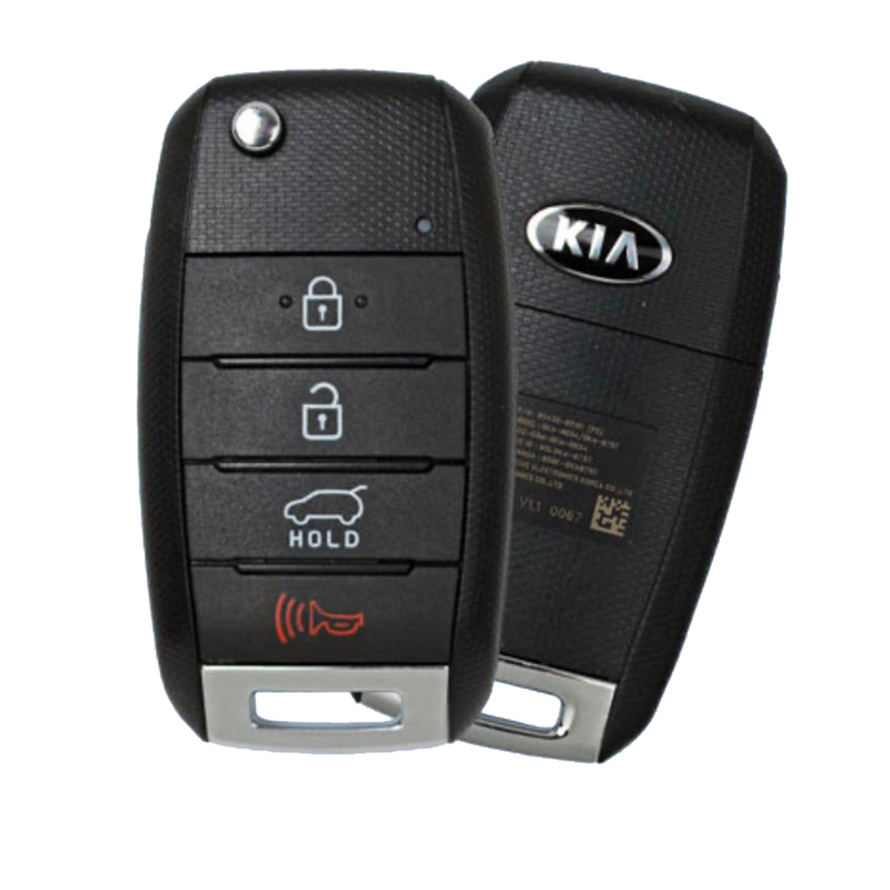 2015 - 2019 Kia Sedona Remote Flip Key FCC: TQ8-RKE-4F19 / PN: 95430-A9100