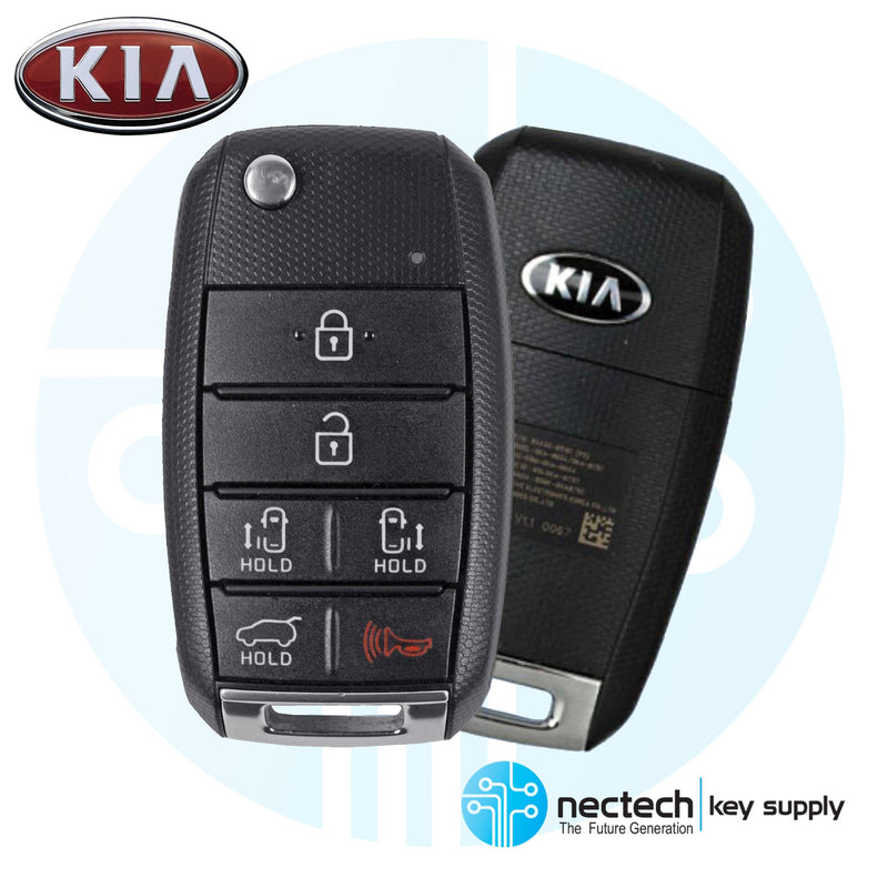 2019 - 2021 Kia Sedona Remote Flip Key FCC ID: TQ8-RKE-4F37