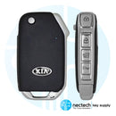 2019-2021 NUEVO KIA Forte Flip genuino F: 433MHz FCC: CQOTD00660 PN: 95430-M6100