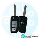 Llave abatible remota Nissan Rogue 2014 - 2020 (nuevo estilo) FCC: CWTWB1G767 PN: H0561-4BA1B