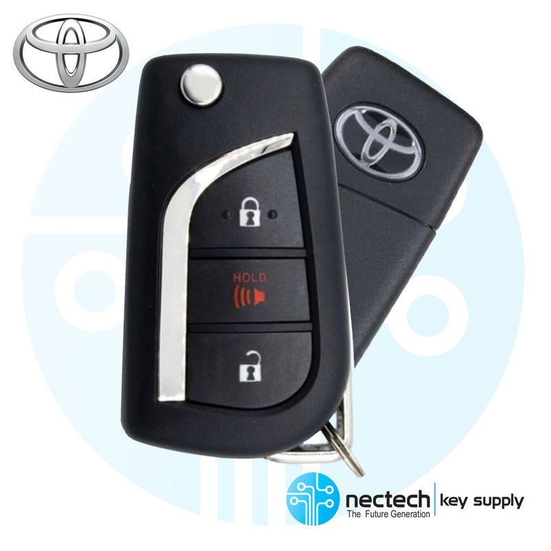 2019-2021 NEW Toyota RAV4 Remote Flip Key 3-B FCC: HYQ12BFW