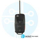 2005 – 2011 VW Jetta llave remota FCC: NBG92596263 / PN: 1K0-959-753-P