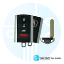 2013 - 2015 Acura RDX Llave de proximidad inteligente FCC ID: KR5434760