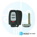 2008 - 2016 Audi Smart Prox Key con acceso cómodo FCC: IYZFBSB802 / PN: 8T0959754G