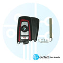 2011 - 2017 BMW X5 X6 Serie 1 2 3 4 Serie Llave inteligente FCC: YGOHUF5767 - 434 Mhz ROJO