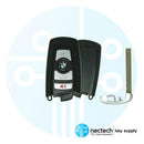 2011 - 2017 BMW X5 X6 1 2 3 4 serie llave inteligente FCC: YGOHUF5767 434 megaciclos