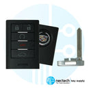 2008 - 2015 Cadillac STS CTS Control remoto de proximidad de llave inteligente FCC: M3N5WY7777A