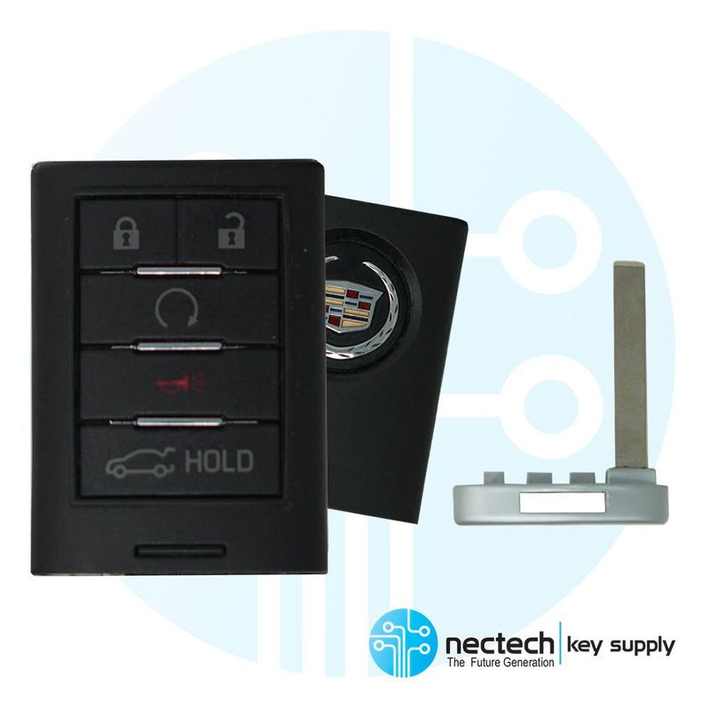 2013 - 2014 Cadillac ATS XTS ELR Proximity Smart Key FCC: NBG009768T