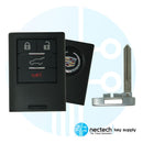 2010 - 2014 Cadillac CTS Wagon Llave inteligente FCC: M3N5WY7777A / PN: 20940386